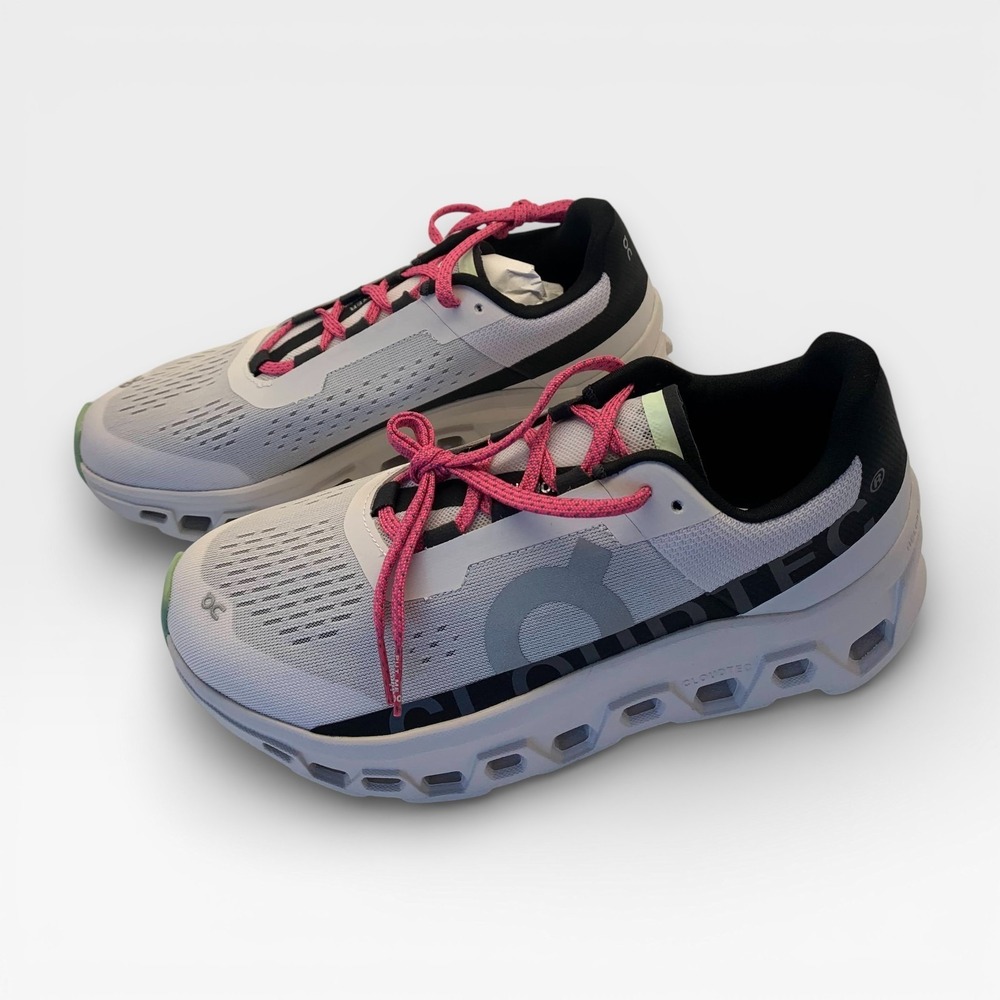 On‎ Cloudmonster Frost Black Men's Running Shoes Size 8 US - Picture 2 of 8